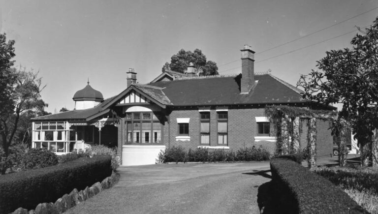 Original Flowerdale House, circa 1950