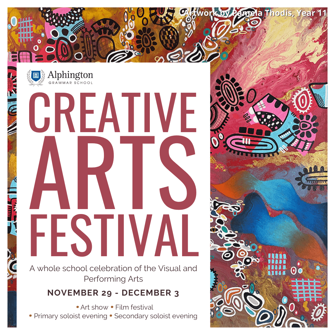 Creative Arts Festival | Alphington Grammar School